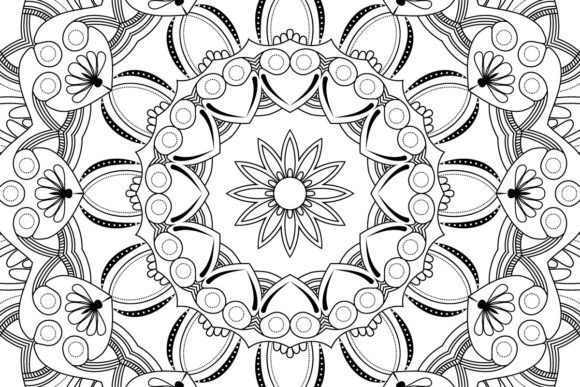 Abstract Pattern Design Art: Transforming Spaces with Floral and Decorative Elegance