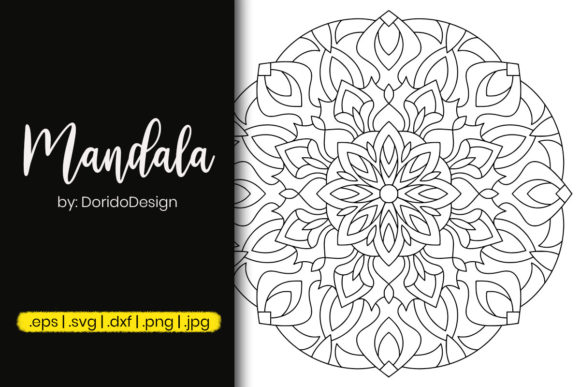 Adult Mandala Coloring Page: Creative Potential