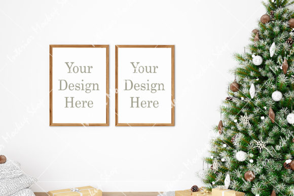 Christmas Frame Mockup - 308: Elevate Your Holiday Designs