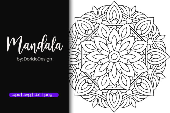 Complex Mandala Coloring Page