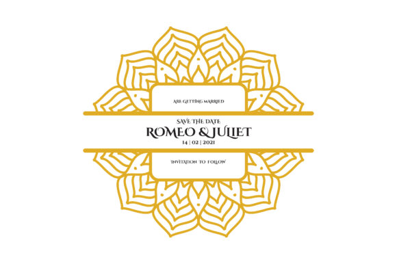 Embrace Creativity with an Elegant Mandala Save the Date: The Ultimate Versatile Design for Weddings and Beyond