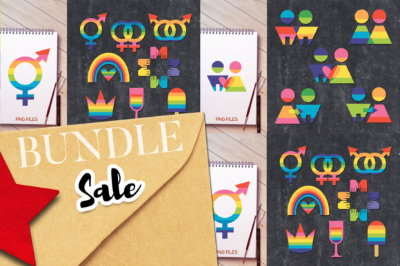 LGBTQ Clipart Bundle for Creative Projects