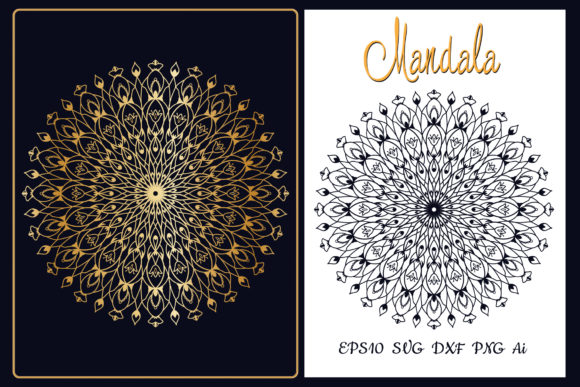 Mandala Cut and Emboss Template: Elevate Your Craft Projects with Precision