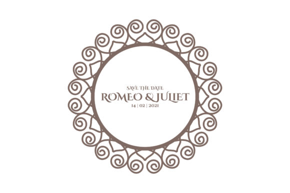 Mandala Save the Date Classic: A Versatile Design for Creative Projects
