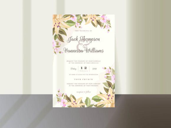 Modern Elegant Wedding Invitation Card: A Visual Gateway to Your Celebration