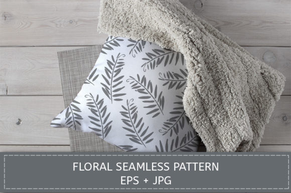 Pattern with Gray Twigs: A Versatile Design Element