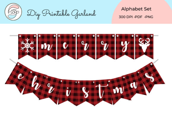 Printable Letters Banner Christmas: A Practical Resource for Seasonal Decor
