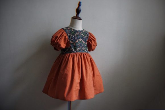 Reimagining Childhood Fashion: The Strategic Value of the Dress-puffy Balloon Sleeves 2-10 Years Pattern