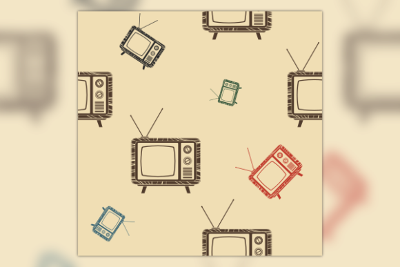 Reviving Nostalgia: The Art and Utility of Old Classic Television Seamless Patterns in Modern Design