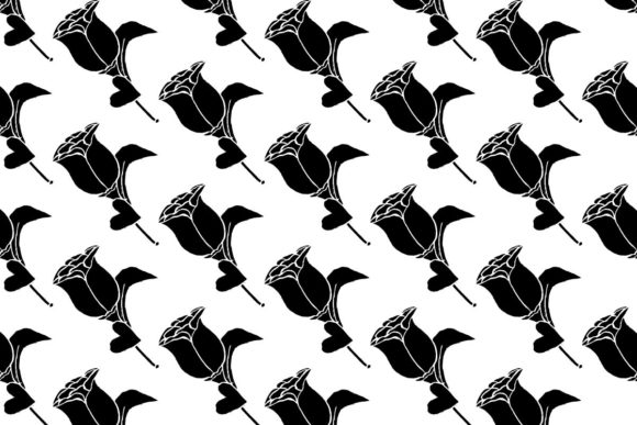 Rose Hand-Drawn Pattern and Silhouettes: A Comprehensive Evaluation