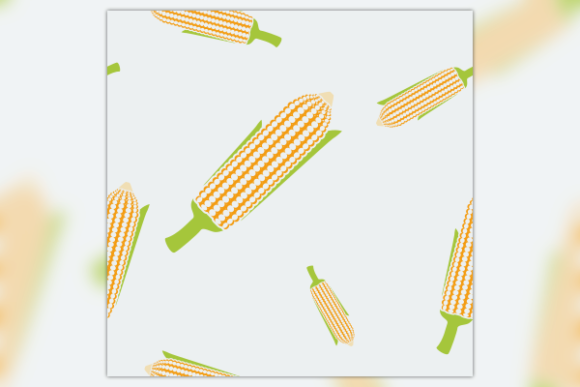 Seamless Pattern of Thanksgiving Corns: A Versatile Resource for Seasonal Design Projects