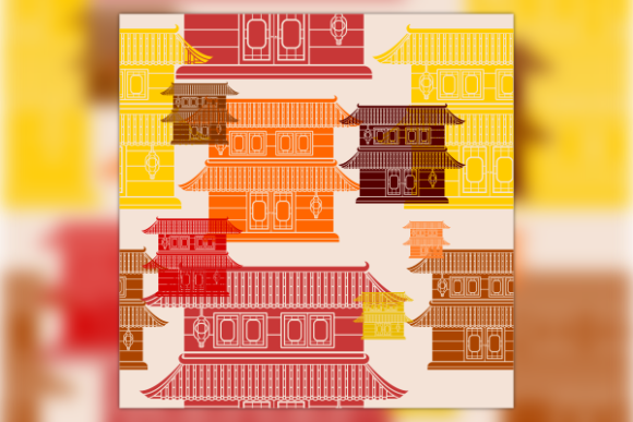 Two Level Roofs Chinese Building Pattern: A Comprehensive Guide for Designers