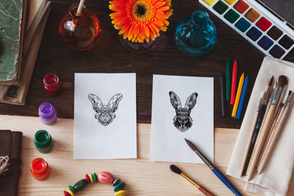 Unlock Creativity and Calm with Rabbit Mandala Coloring Pages