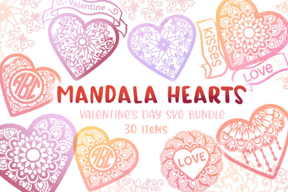 Unlocking Creative Potential with the Mandala Hearts Valentine s Day Bundle