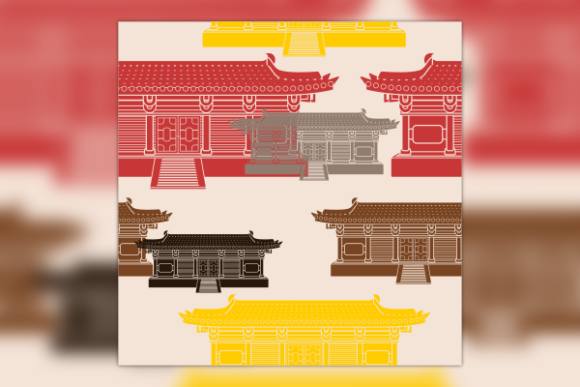 Wide Chinese Building Seamless Pattern: A Comprehensive Guide to Traditional Architecture in Modern Design